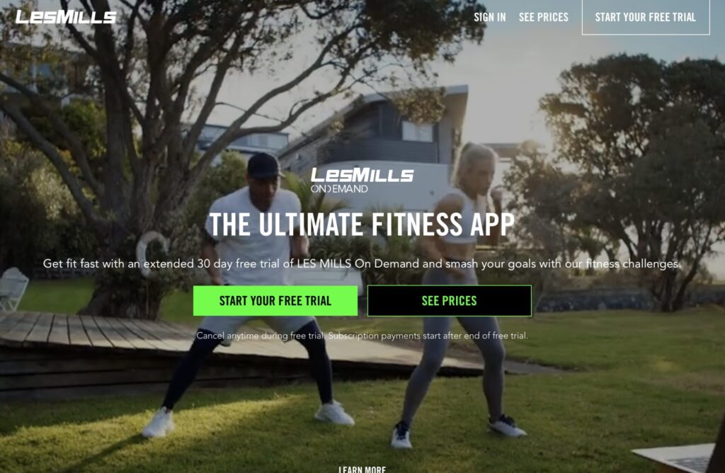 LesMills+（旧LesMillsオンデマンド）を利用する場合